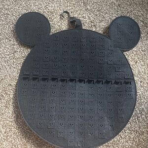 Disney Mickey Mouse Felt Pin Trading Holder – Collector Display with Hanger